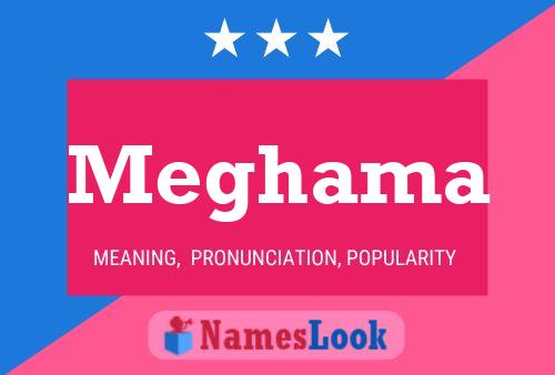 Meghama Name Poster