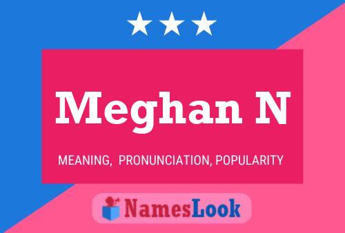 Meghan N Name Poster