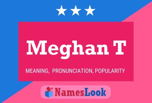 Meghan T Name Poster