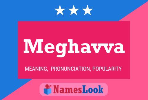 Meghavva Name Poster