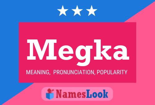 Megka Name Poster