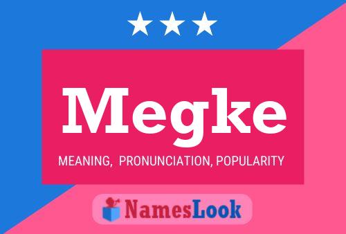 Megke Name Poster