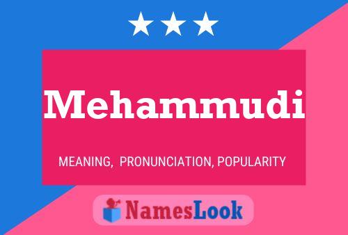 Mehammudi Name Poster