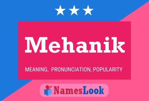 Mehanik Name Poster