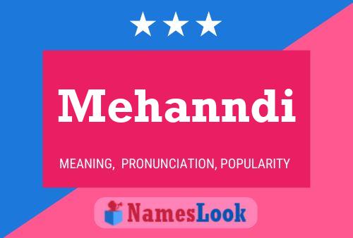 Mehanndi Name Poster