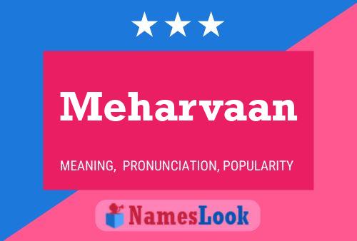 Meharvaan Name Poster