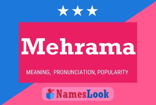 Mehrama Name Poster