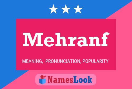 Mehranf Name Poster