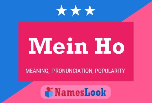 Mein Ho Name Poster