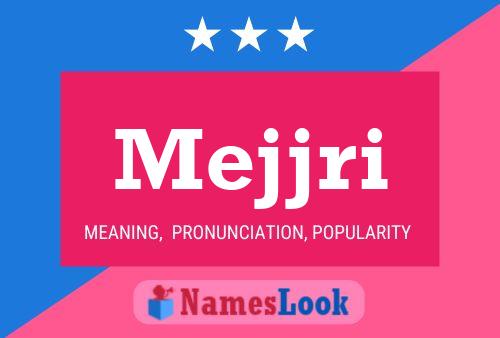 Mejjri Name Poster