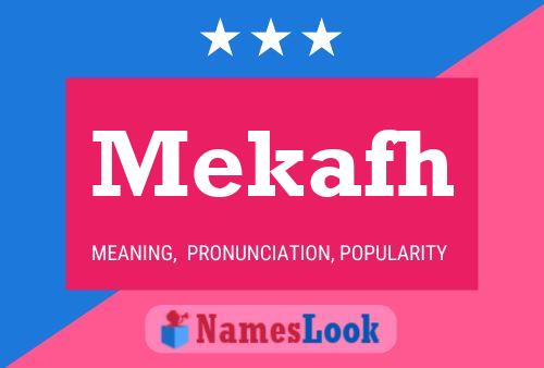 Mekafh Name Poster