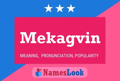 Mekagvin Name Poster