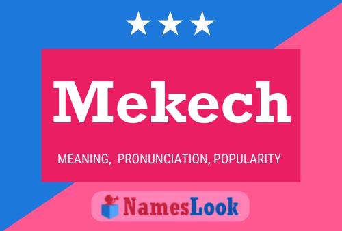 Mekech Name Poster