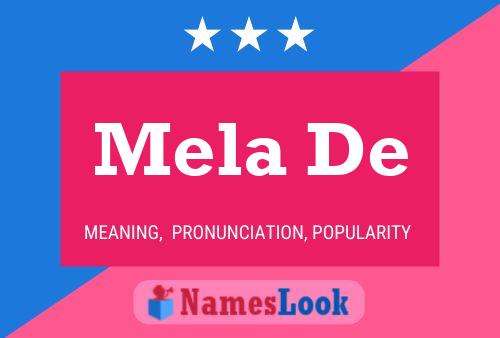 Mela De Name Poster