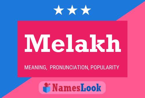 Melakh Name Poster