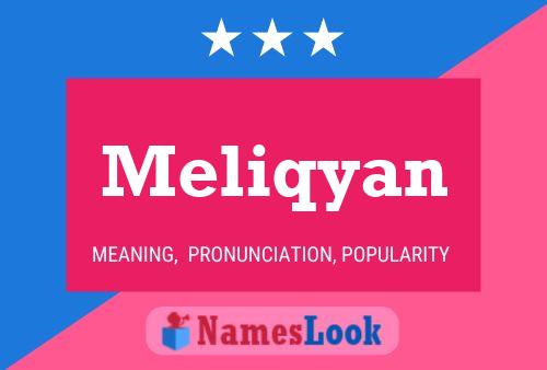 Meliqyan Name Poster