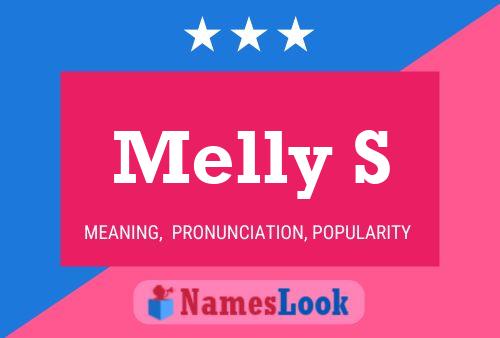 Melly S Name Poster