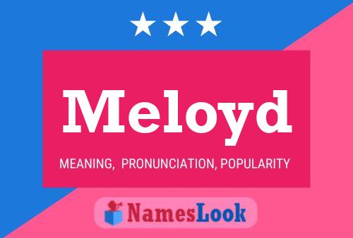 Meloyd Name Poster