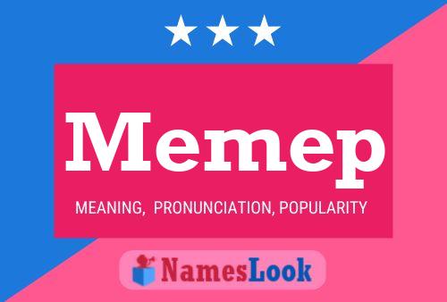 Memep Name Poster