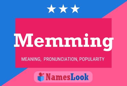 Memming Name Poster