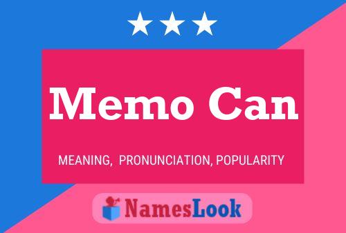 Memo Can Name Poster