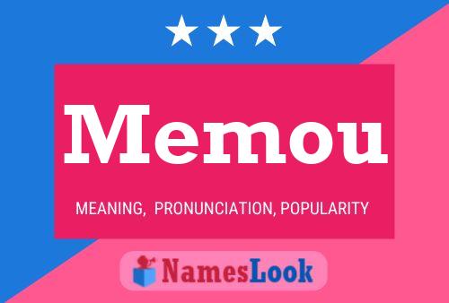 Memou Name Poster