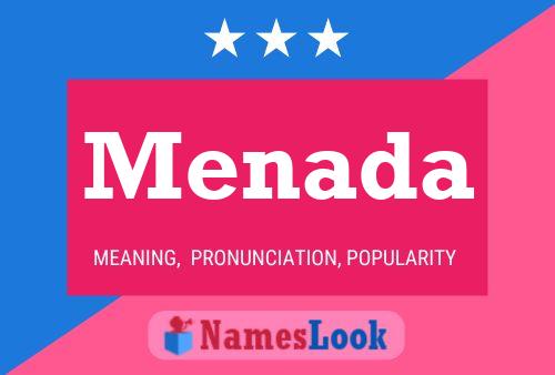 Menada Name Poster