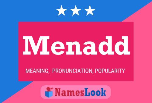 Menadd Name Poster