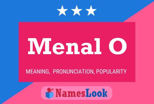 Menal O Name Poster