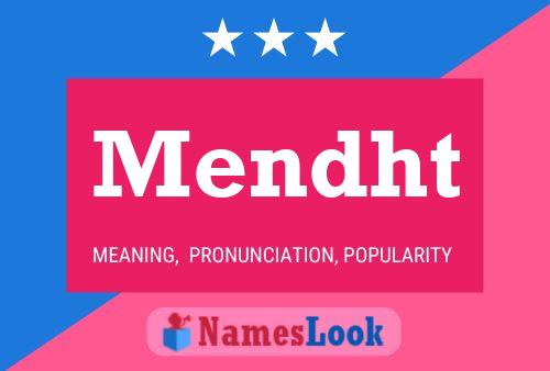 Mendht Name Poster