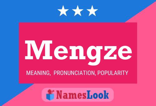 Mengze Name Poster