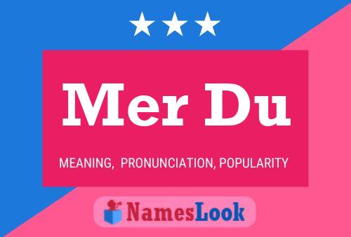 Mer Du Name Poster