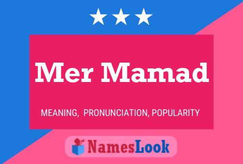 Mer Mamad Name Poster