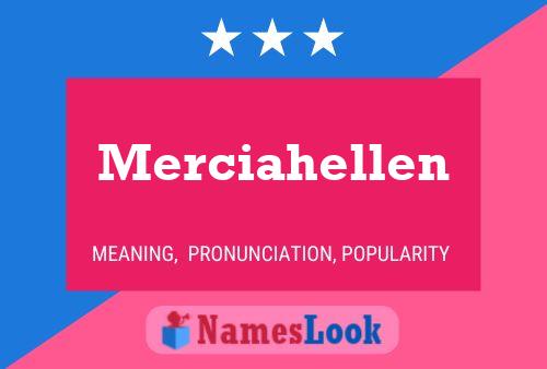 Merciahellen Name Poster