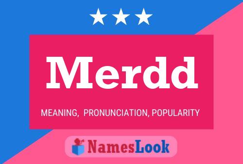 Merdd Name Poster