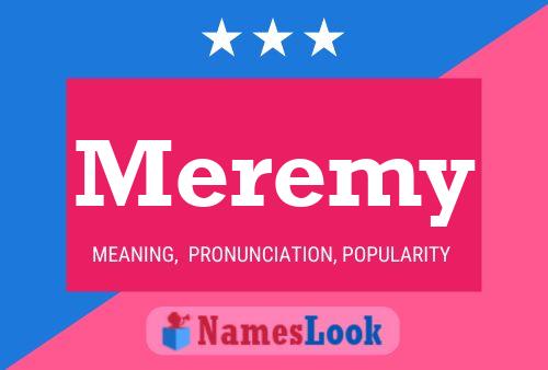 Meremy Name Poster