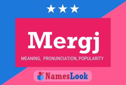 Mergj Name Poster