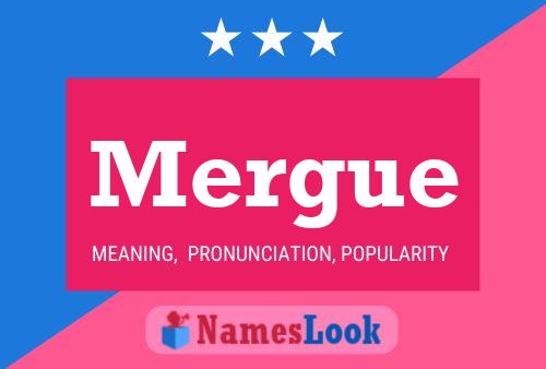 Mergue Name Poster