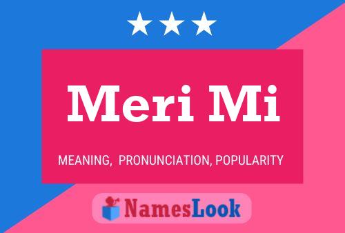 Meri Mi Name Poster