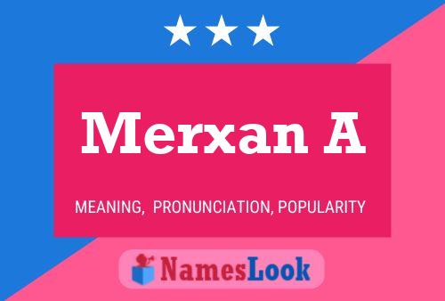 Merxan A Name Poster