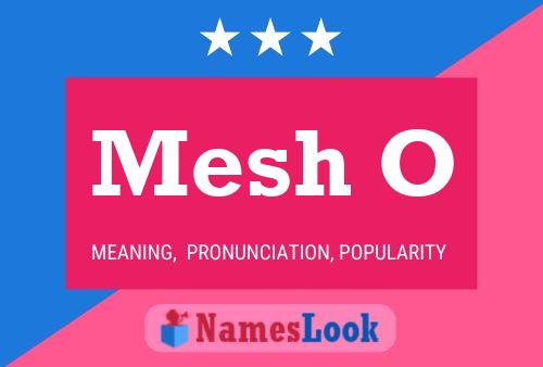 Mesh O Name Poster