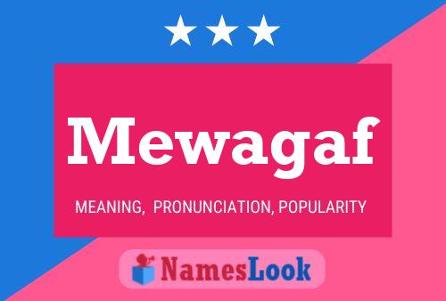 Mewagaf Name Poster