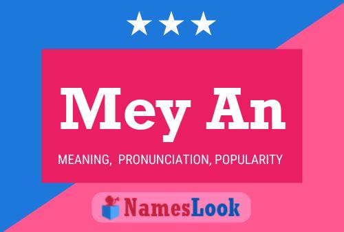 Mey An Name Poster