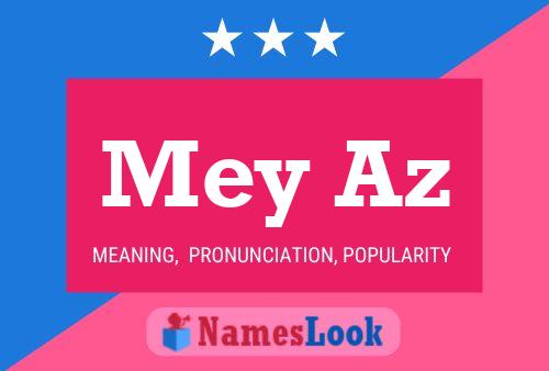 Mey Az Name Poster