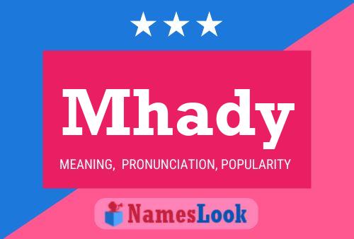 Mhady Name Poster