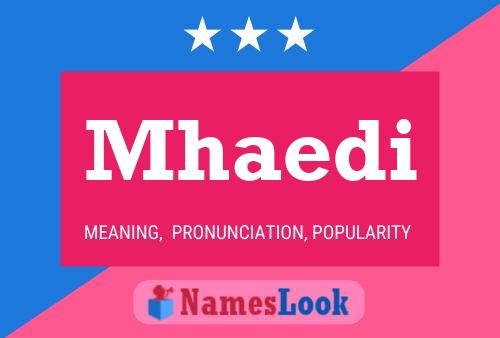 Mhaedi Name Poster