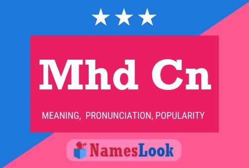 Mhd Cn Name Poster