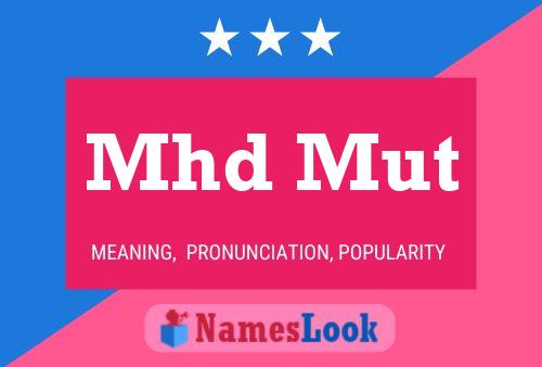 Mhd Mut Name Poster