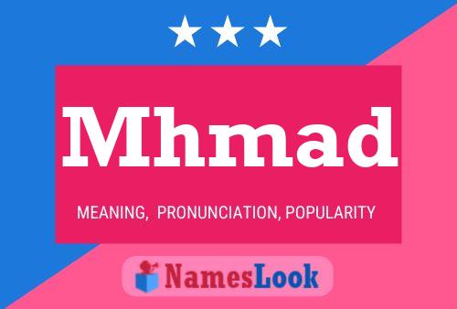 Mhmad Name Poster