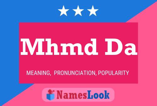 Mhmd Da Name Poster